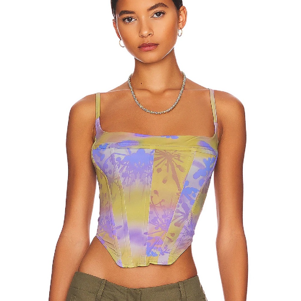 Miaou x Paloma Elsesser Venus Corset and matching Preston Skirt. Size S. NWT